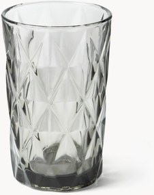 Highballglazen Colorado met textuurpatroon, 4-delig