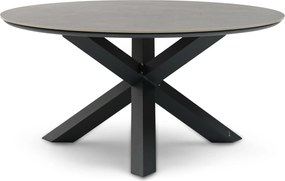 Dining Tuintafel rond 150 cm Grijs Xento