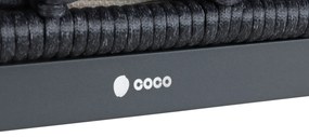 Stoel en Bank Loungeset 5 personen Aluminium/wicker Grijs  Coco Ibiza