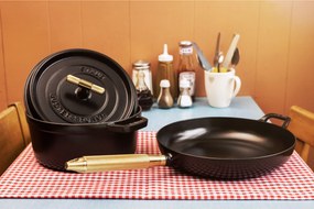 Staub La Cocotte Cocotte Buster+Punch 24 cm / 3,8 l, Rond, Zwart - La Cocotte - Staub