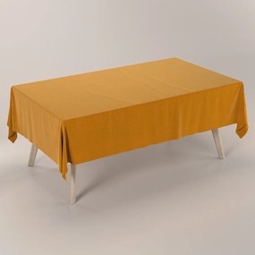 Dekoria Rechthoekig tafelkleed, geel, 130 x 210 cm