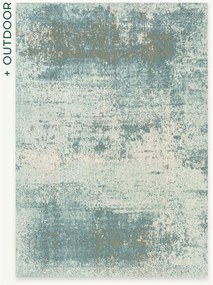 Wasbaar jacquard in- & outdoor vloerkleed Virgin Land