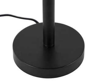 Moderne tafellamp zwart - Simplo Modern rond Binnenverlichting Lamp