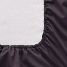 Hoeslaken, gewassen katoensatijn, omslag 30 cm, Saria