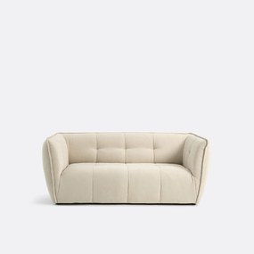 2-zits bank van gemêleerd polyester, Simone