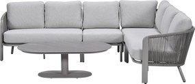 Garden Impressions Ryan loungeset hoek 5-delig - taupe