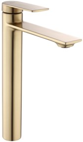 Badkamerkraan Rea Storm GOLD BRUSH High