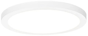 Buitenlamp In- of opbouwspot wit 30 cm incl. LED 3 staps dim to warm - Trans Modern IP44 Buitenverlichting rond Lamp