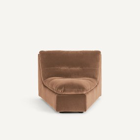 Modulaire hoek in fluweel, GIULIANO