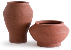 Vaas in terracotta, Tulia