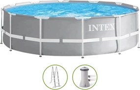 Intex Prism Frame Set opbouwzwembad - rond - Diameter 366 x H99 cm