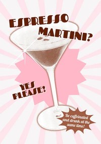 Ilustratie Espresso Martini Yes Please!, Athene Fritsch