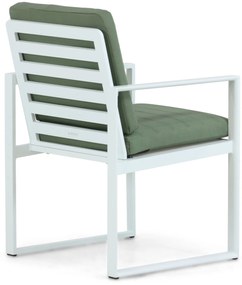 Tuinstoel Aluminium Wit Lifestyle Garden Furniture Nuno