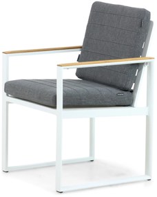 Tuinstoel Aluminium Wit Lifestyle Garden Furniture Faro