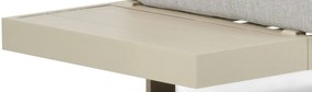 Hoek loungeset 6 personen Aluminium Taupe  Lifestyle Garden Furniture Lorenzo