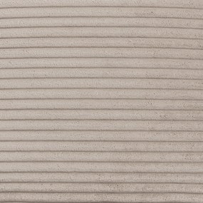 Theo Corduroy Poef - Beige