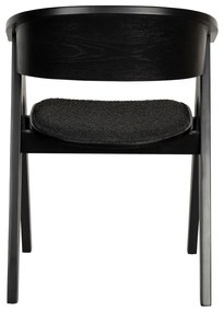 Zuiver Ndsm Design Eetkamerstoel Zwart Hout