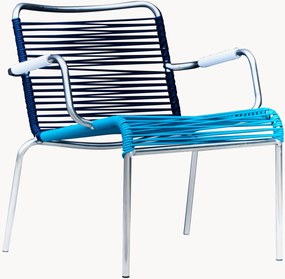 Handgemaakte tuin loungefauteuils Mya Spaghetti, 2-delig, stapelbaar