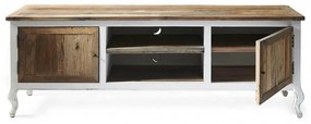 Rivièra Maison - Driftwood Flatscreen Side Table, 180x45x65 cm - Kleur: wit