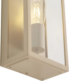 Klassieke buiten wandlantaarn beige IP44 - Rotterdam