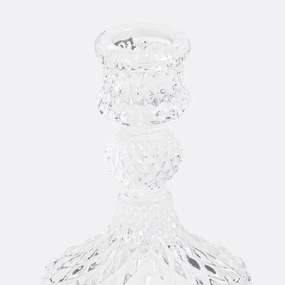 Kandelaar in glas H10,2 cm, Carsa
