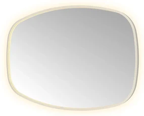 Hotbath &More Contour spiegel deens ovaal 80x120cm RVS