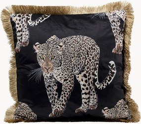Handgemaakte kussen Leopard