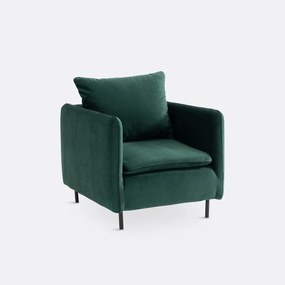 Fauteuil in fluweel, Ivete