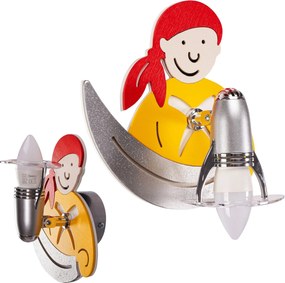 WANDLAMP PIRATE YELLOW 4717