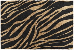 Deurmat Zebra van kokosnoot