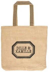 Tas, Dille&amp;Kamille, jute met hengsel