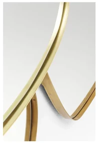 Kare Design Shapes Organische Retro Spiegel Goud - 110x130cm