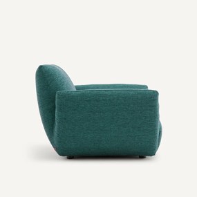 Fauteuil in canvas stof, Spogano