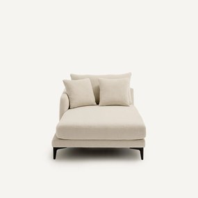 Longchair van gevlochten polyester, MODERNISTE, ontwerp Emmanuel Gallina