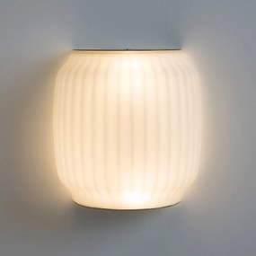 Wandlamp in opaline Canelé