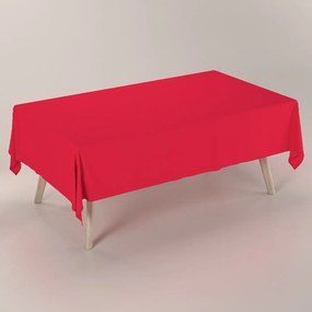 Dekoria Rechthoekig tafelkleed, rood, 130 x 160 cm