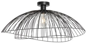 Design plafondlamp zwart 60 cm - Pua Design E27 rond Binnenverlichting Lamp
