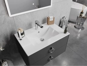 Mexen Atena inbouw wastafelblad 71 x 46 cm, wit - 25017000