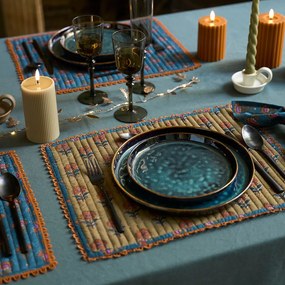 Set van 2 placemats, voilekatoen, Zephyr