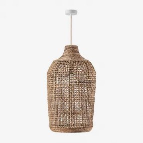 Arantxa Hanglamp Voor Aan Het Plafond Natuurlijk - Wit & Ø40 Cm - ↑70 Cm Arantxa - Sklum