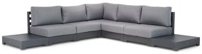 Loungeset 5 personen Aluminium Grijs Santika Furniture Santika Phantom