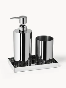 Metalen badkameraccessoires Halston, set van 3