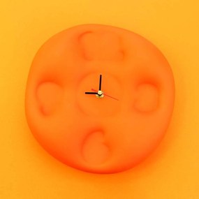 Teun Zwets - Bubble Clock Oranje