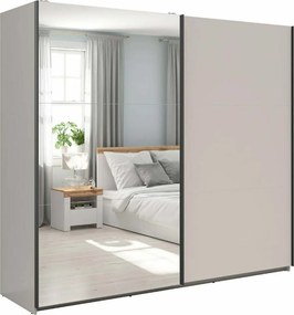 Kledingkast Livevaro 124, Kasjmier, 196x220x60cm, 181.4 kg, Kledingkast deuren: Schuivend