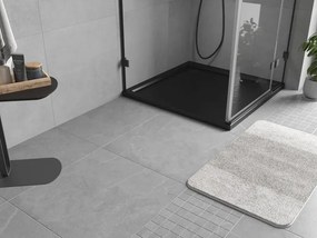 Mexen Flow douchebak vierkant slim 85 x 85 cm, zwart mat - 46S708585