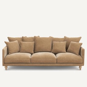 Bank stonewashed fluweel, Lazare