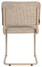 Zuiver Ridge Soft Retro Design Stoel Teddy Beige