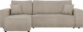 Hoekbank Vespes, Aanwezig, Aanwezig, 244x145x82cm, 91.5 kg, Poten: Kunststof