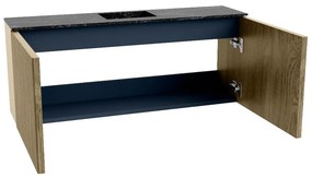 Mondiaz Joya DLux 100cm toiletmeubel dusk met wastafel faye midden 1 kraangat lava