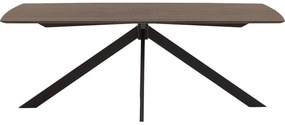 Goossens Excellent Eettafel Uniek, Semi rechthoekig 200 x 100 cm